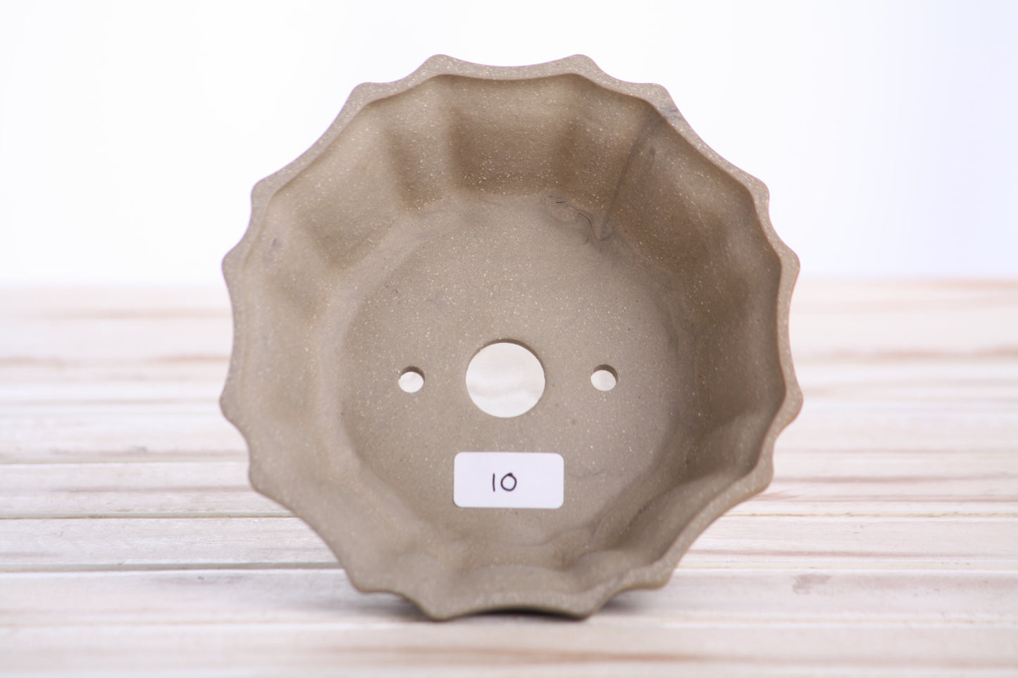 Willow Bonsai Ceramics Flower Design Bonsai Pot 5 Inch – Elegant Ceramic Bonsai & Succulent Planter, High‑Fired Frost‑Proof Stoneware with Drainage & Wiring Holes, Handmade in USA (Limited Edition 10)