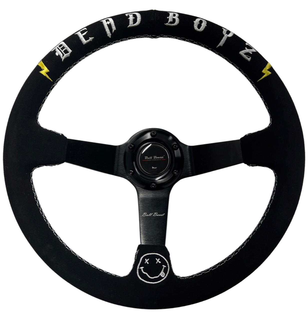 Deadboyz Suede Steering Wheel + Hub Kit For Nissan Datsun 280Z 260Z 240Z 620 510 C10