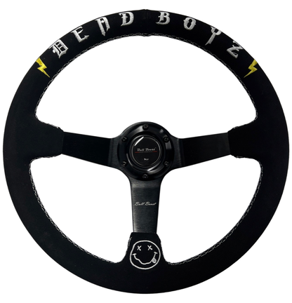 Deadboyz Suede Steering Wheel + Hub Kit For Nissan Datsun 280Z 260Z 240Z 620 510 C10