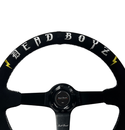 Deadboyz Suede Steering Wheel + Hub Kit For Nissan Datsun 280Z 260Z 240Z 620 510 C10