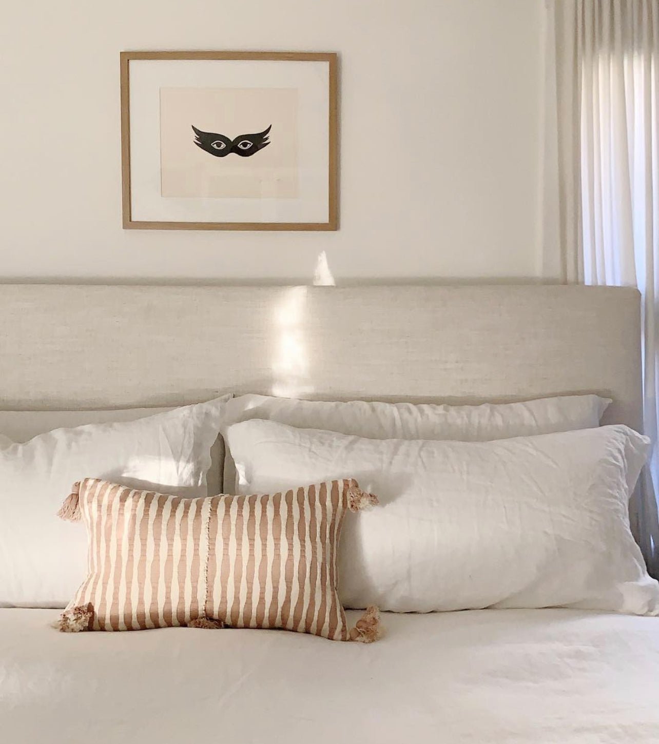 Antigua Pillow - Tan