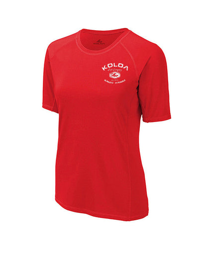 Koloa Vintage Arch Women's Short Sleeve Rash Guard