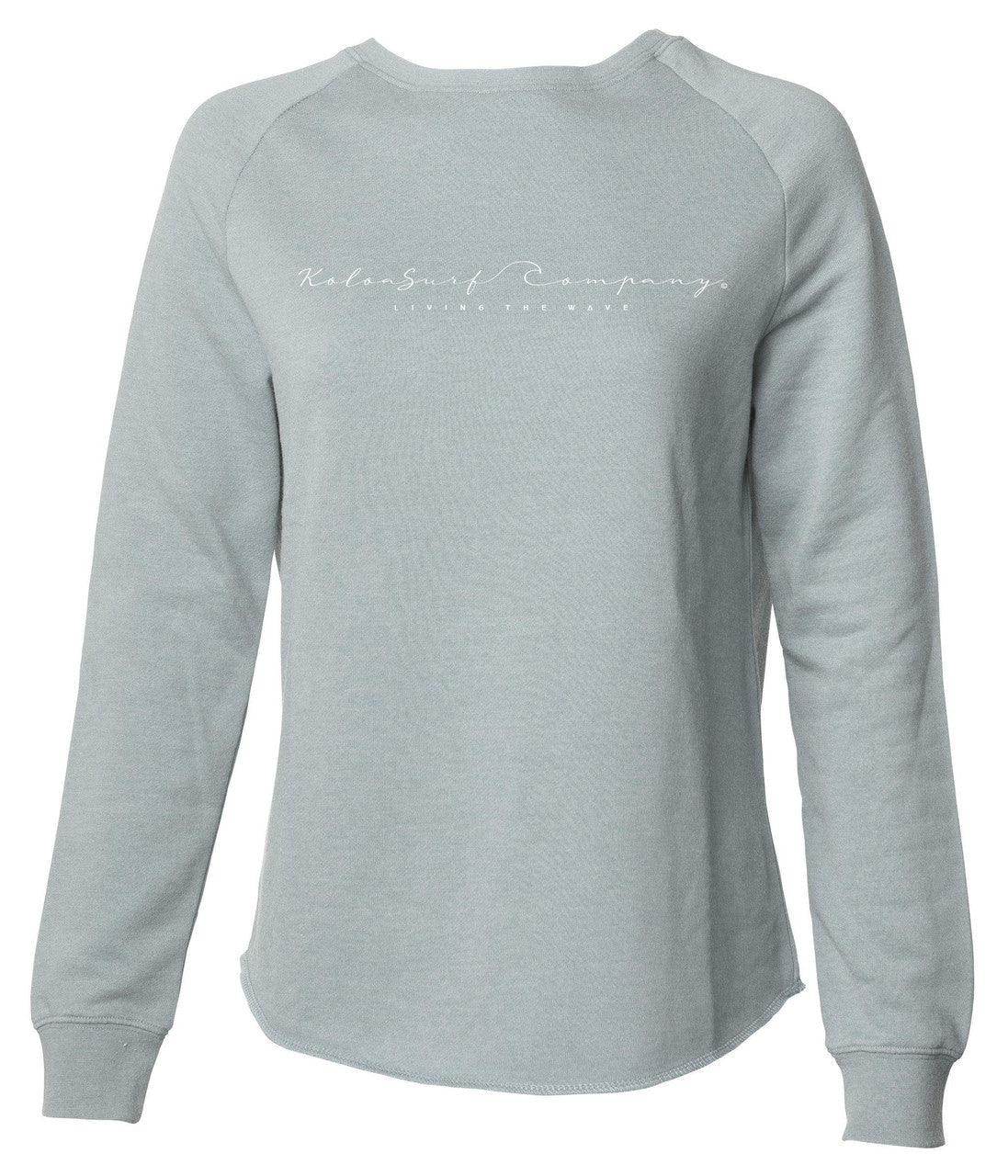Koloa Wave Wash Cursive Sweatshirt