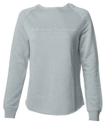 Koloa Wave Wash Cursive Sweatshirt