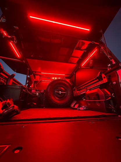 GoFluxx 90cm Red/White LED Strip