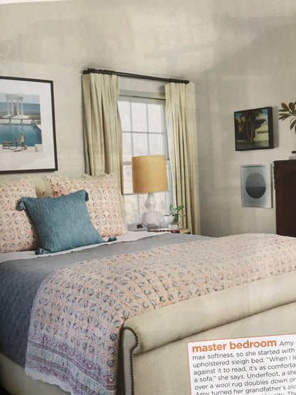 Antigua Pillow- Ocean Tie Dye