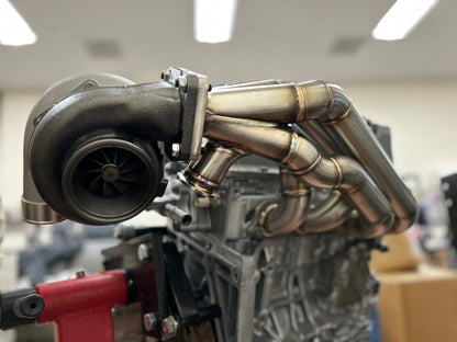K Series Sidewinder Manifold K20 K24 T4 .82 Billet Turbo K Swap Kit CRX Si Civic TSX TL Hatch EF R