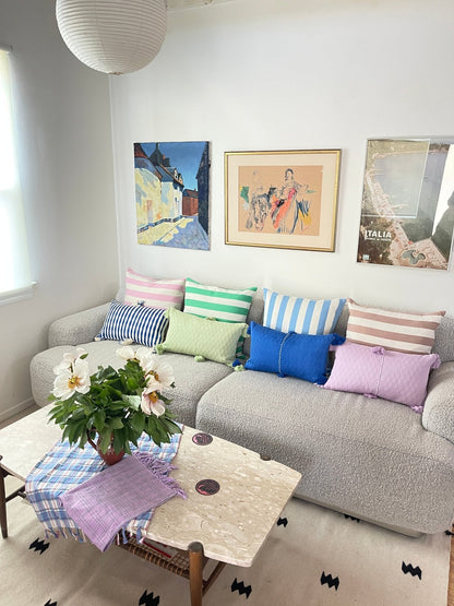 Antigua Pillow - Light Lavender