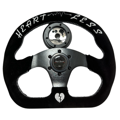 Suede Quadro Style Steering Wheel Short Hub Adapter Kit For 2022+ GR86 Subaru BRZ FRS tC xB xD