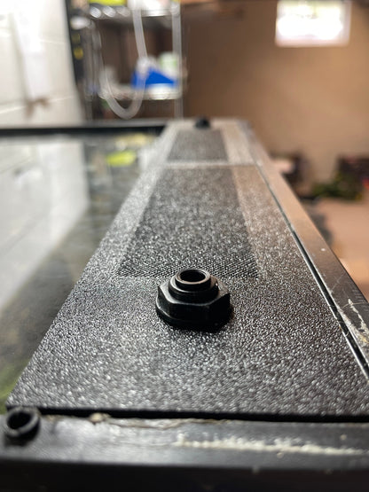 Custom Replacement Top for 18" Zoomed Terrariums – Humidity Retaining with Fly-Proof Ventilation
