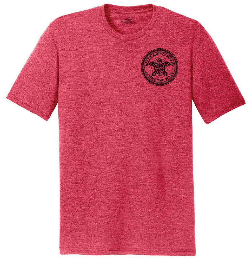 Koloa Tribal Turtle Comfort Tri-Blend T-Shirt