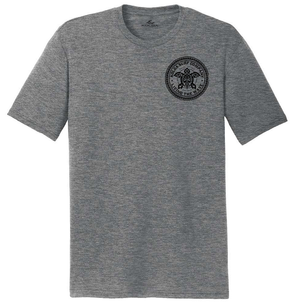Koloa Tribal Turtle Comfort Tri-Blend T-Shirt