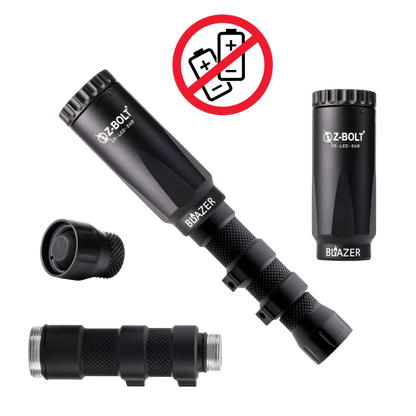 LED IR Illuminators - Rifle Mounted, Scout 18350 & 18650
