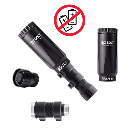 LED IR Illuminators - Rifle Mounted, Scout 18350 & 18650