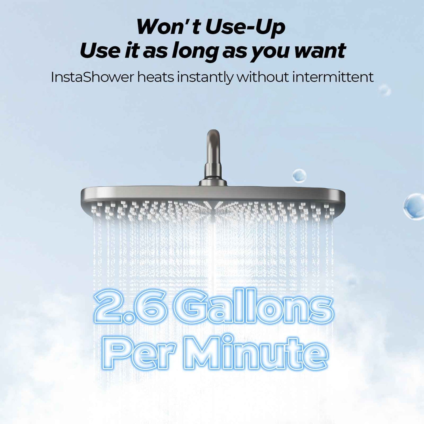 Fogatti InstaShower 7, 48,000 BTU RV Tankless Water Heater with Door