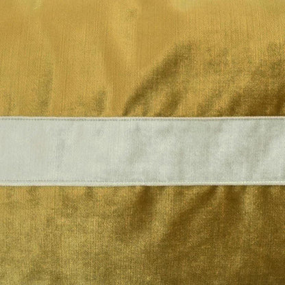 Iridescence Band Lumbar Citron Yellow Throw Pillow
