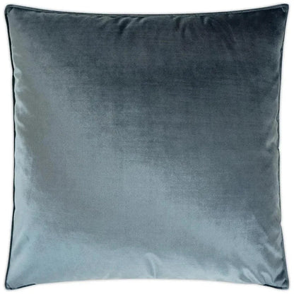 Iridescence Solid Slate Blue Large Throw Pillow Insert