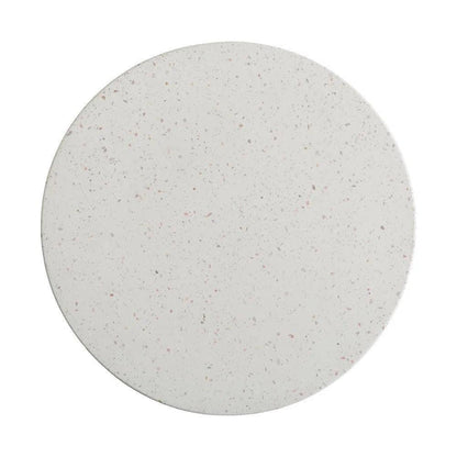 Jag 18.5 in. Round Pale Green Terrazzo Garden Stool