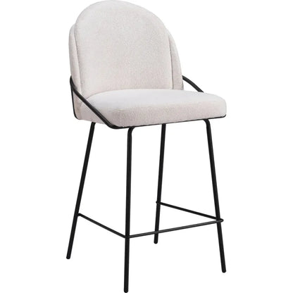 Jambi Counter Stool (Set of 2) Ivory