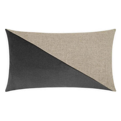 Jefferson Lumbar Charcoal Grey Throw Pillow Insert