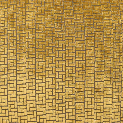 Jenga Gold Throw Pillow With Insert