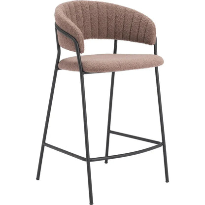 Josephine Brown Counter Stool (Set of 2)