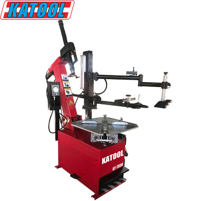 Katool KT-T850 Tilt Back Tire Changer w/ Bead Blaster, Max 28" Rim Clamping