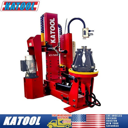 Katool KT-TV910 Hydraulic Truck Tire Changer, Max 42" Rim Capacity