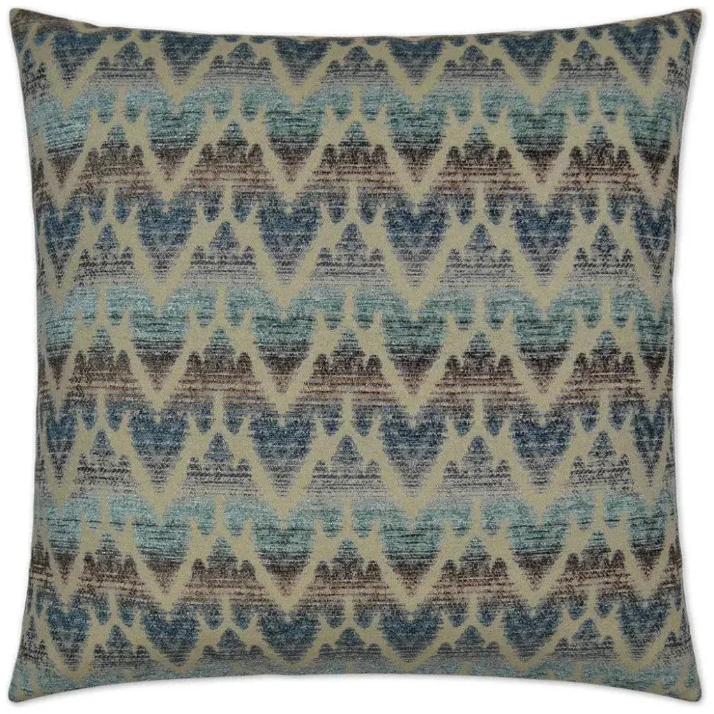 Kearney Blue Throw Pillow With Insert