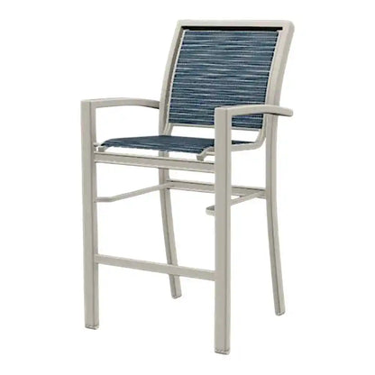 Kendall Sling Bar Height Stacking Arm Chair