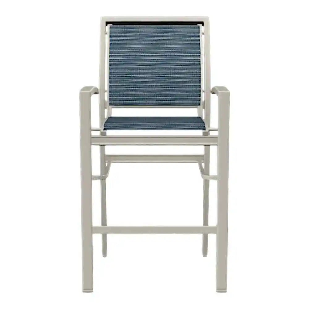 Kendall Sling Bar Height Stacking Arm Chair