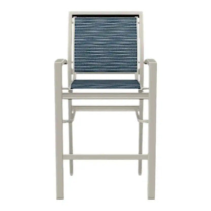 Kendall Sling Bar Height Stacking Arm Chair