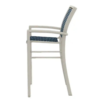Kendall Sling Bar Height Stacking Arm Chair