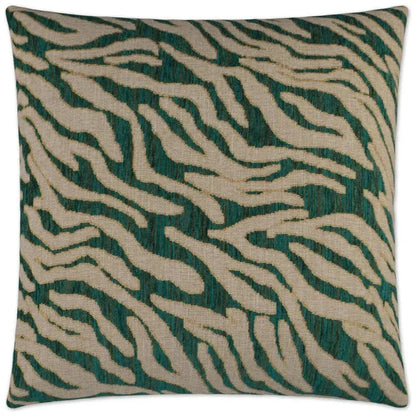 Kenya Emerald Green Throw Pillow With Insert