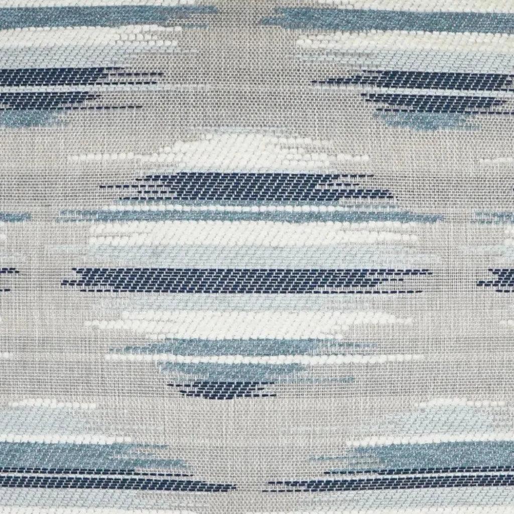 Kenzo Blue Circular Dots Blue Large Throw Pillow Insert