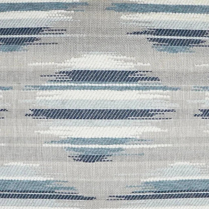 Kenzo Blue Circular Dots Blue Large Throw Pillow Insert