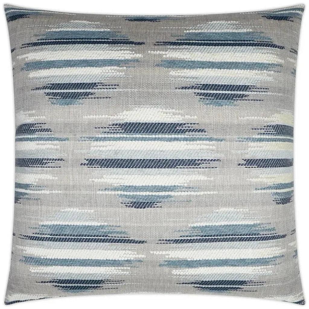 Kenzo Blue Circular Dots Blue Large Throw Pillow Insert
