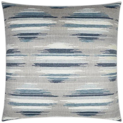 Kenzo Blue Circular Dots Blue Large Throw Pillow Insert