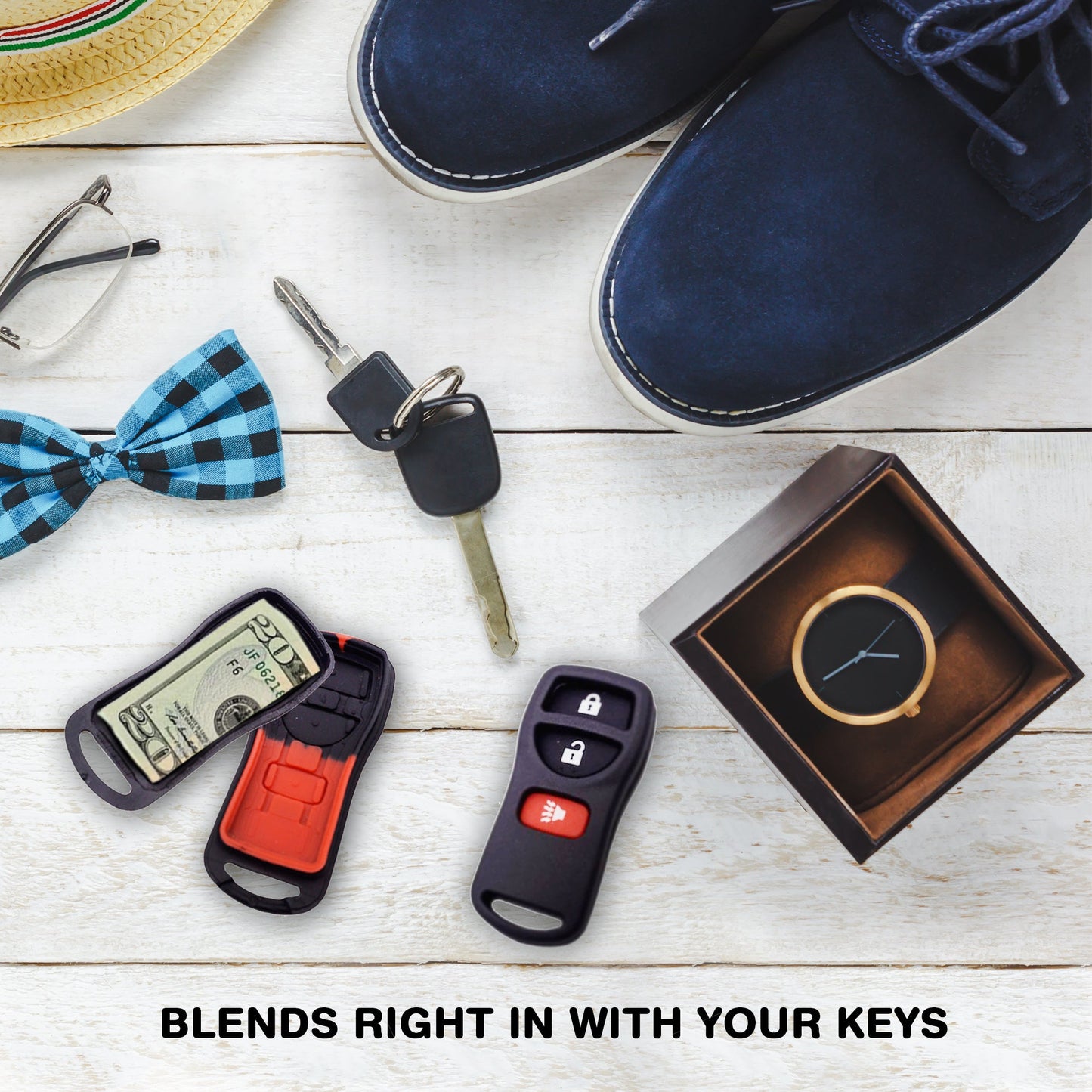 Realistic Car Key Remote Diversion Safe - Discreet car stash compartment ideas of fake car keys with secret compartment