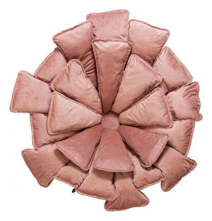 Kipas Pink Velvet Accent Chair