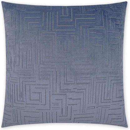 Klint Blue Throw Pillow With Insert
