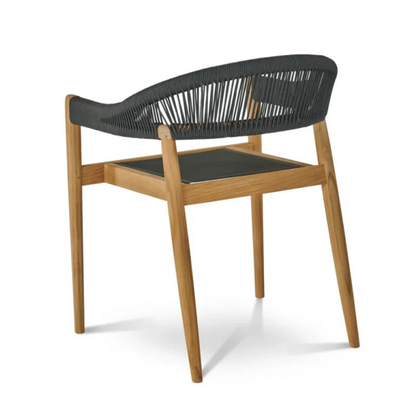 Klint Teak Patio Rectangular Dining Set 7PC