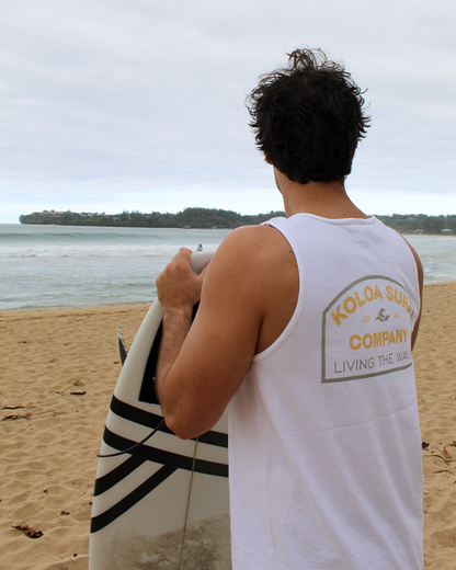 Koloa Honopu Arch Pigment-Dyed Tank Top