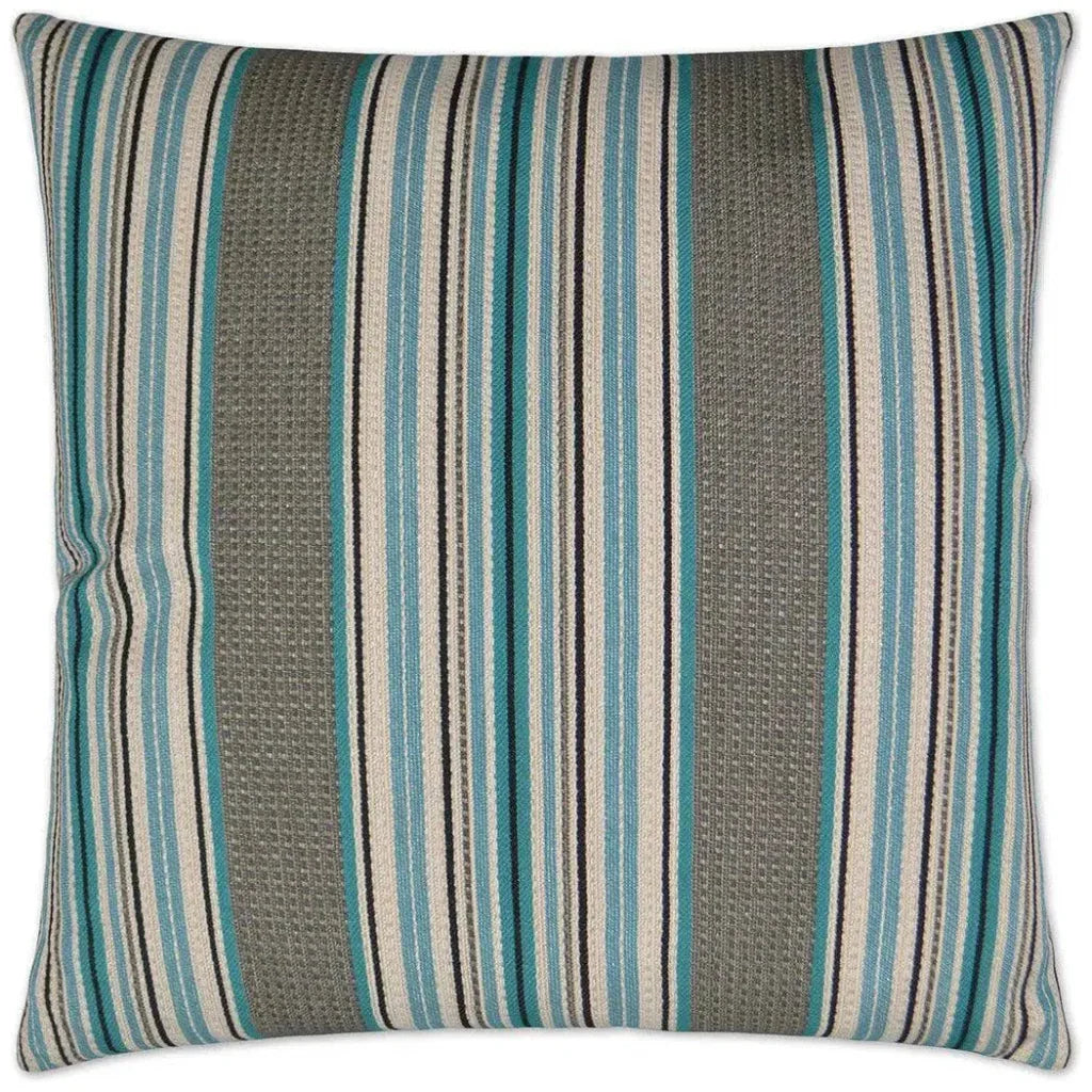 Kreiger Blue Throw Pillow With Insert