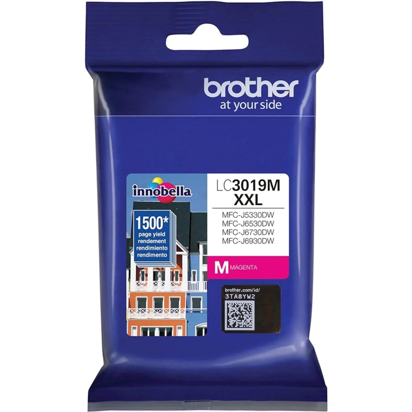 New, Pre-Owned - Brother LC3019 Suprt High-Yield Magenta Ink Cartridge, LC3019M