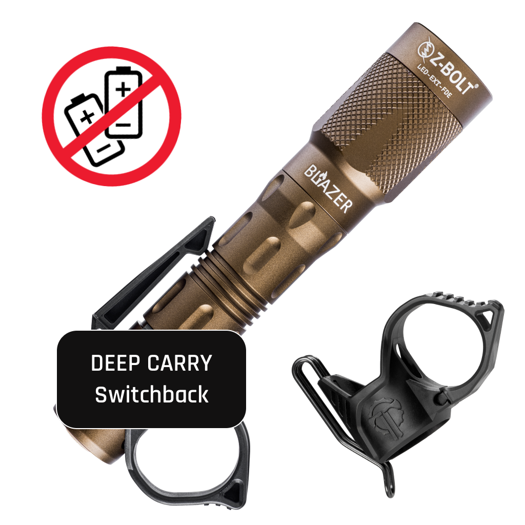 LED Handheld, 18650 "Dual Fuel"