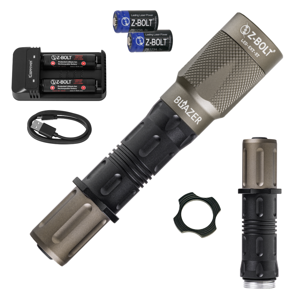LED Handheld, 18650 "Dual Fuel"
