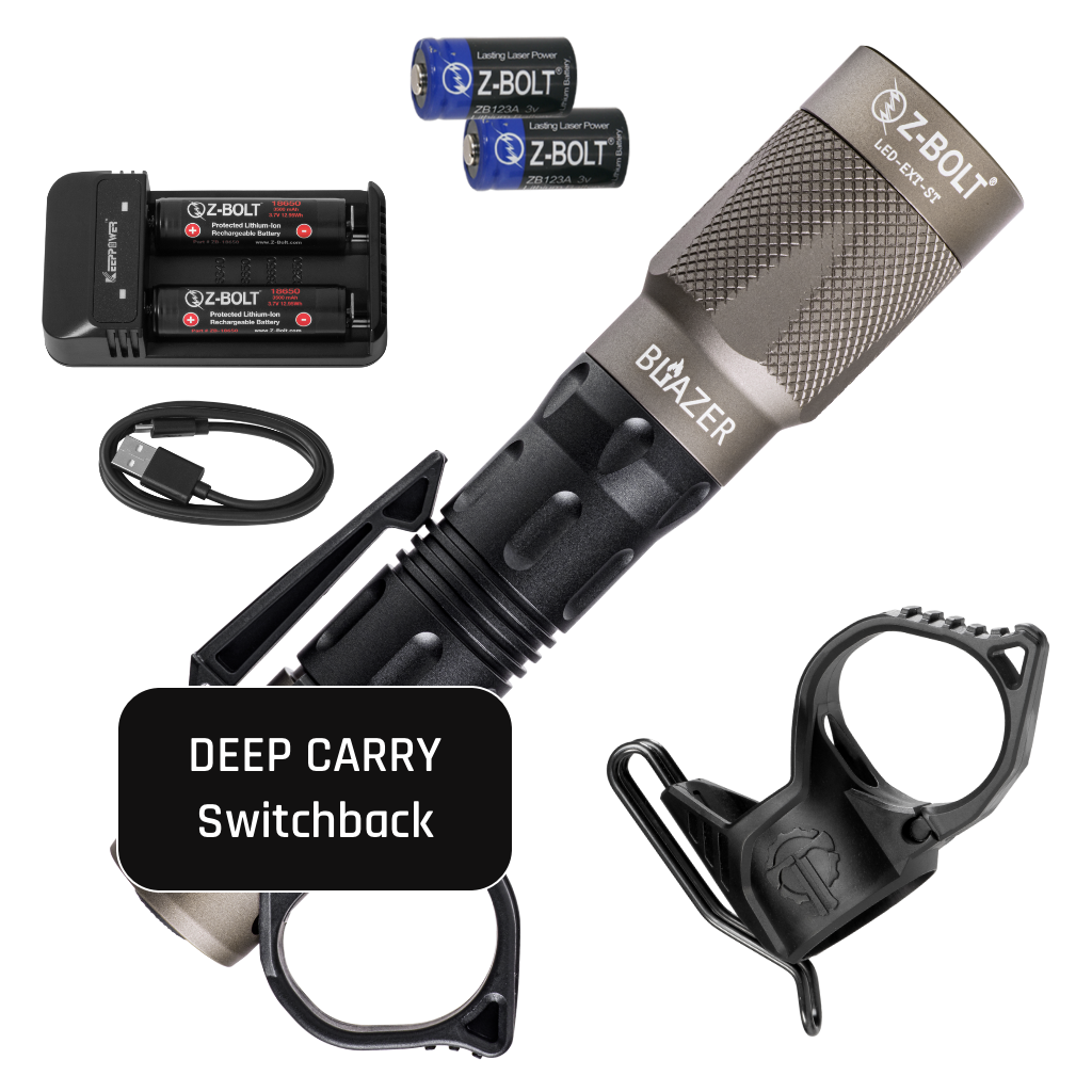 LED Handheld, 18650 "Dual Fuel"