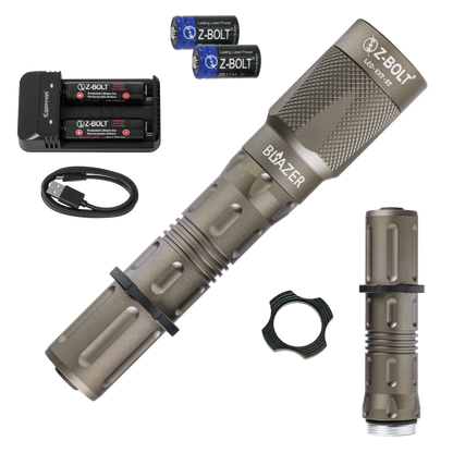 LED Handheld, 18650 "Dual Fuel"