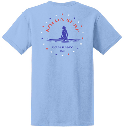 Koloa USA Splash Heavyweight T-Shirt